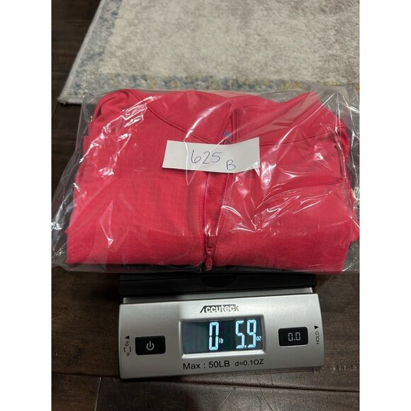 IBKÜL Quarter Zip UPF 50+ Quick Dry Pullover Top Red Sz Medium Athleisure - Picture 11 of 11